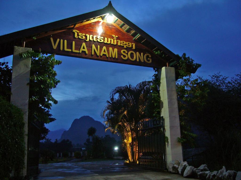 Villa Nam Song Ванг-Виенг Экстерьер фото